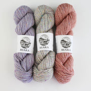 Hey Mama Wolf BEARA TWEED 100g/212m irische Schurwolle Alpaka Streichgarn DK griffig NEU