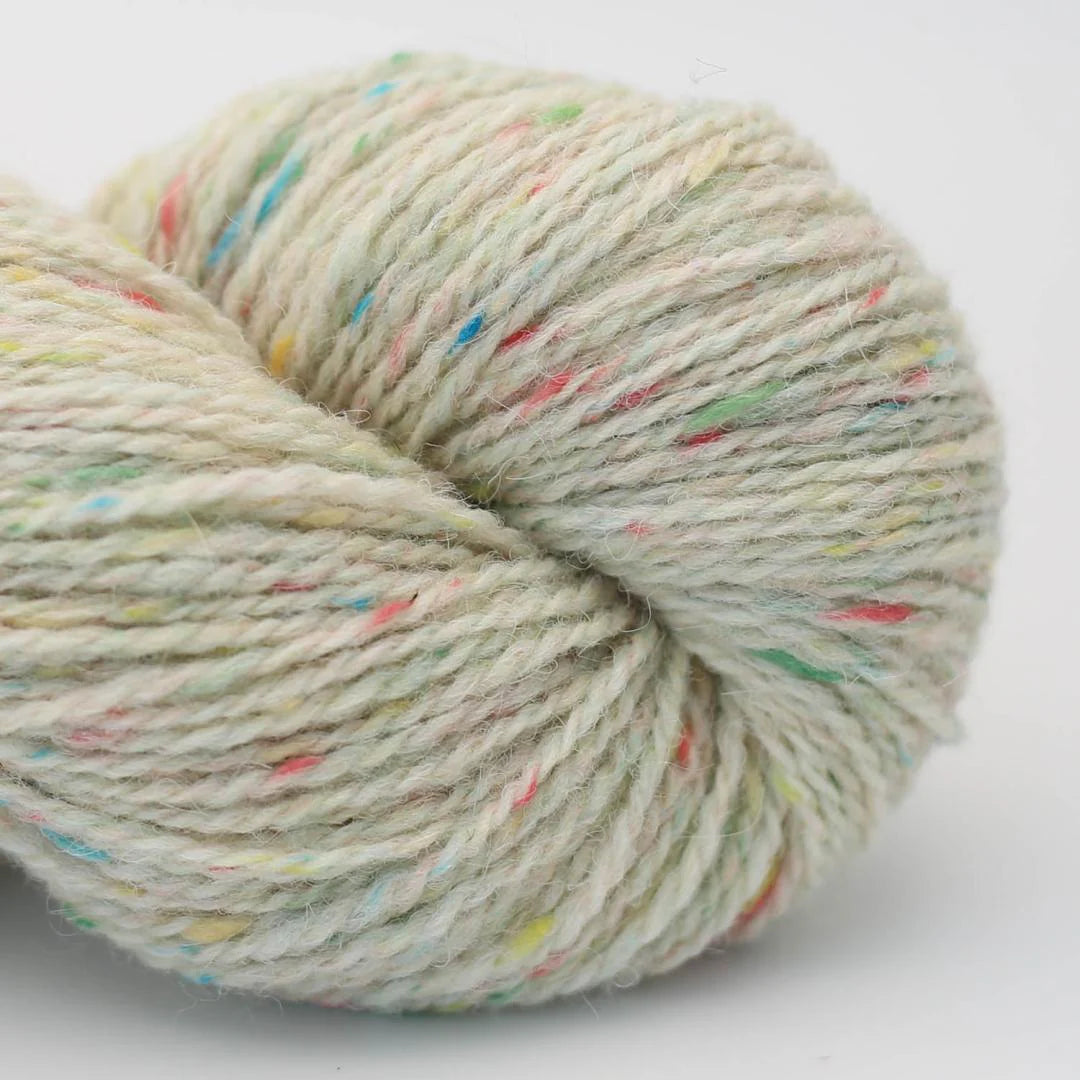 Hey Mama Wolf BEARA TWEED 100g/212m irische Schurwolle Alpaka Streichgarn DK griffig NEU