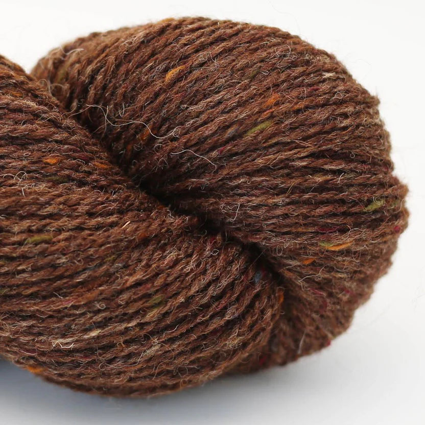Hey Mama Wolf BEARA TWEED 100g/212m irische Schurwolle Alpaka Streichgarn DK griffig NEU
