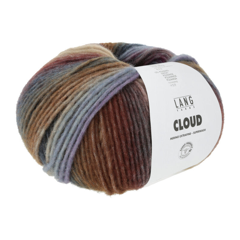 Lang Yarns CLOUD Merino extrafine 100g/260m Merino Schurwolle weich flauschig Chunky