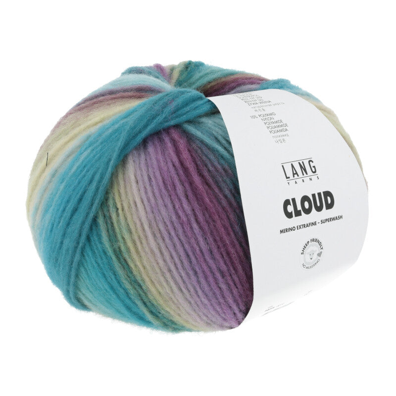 Lang Yarns CLOUD Merino extrafine 100g/260m Merino Schurwolle weich flauschig Chunky