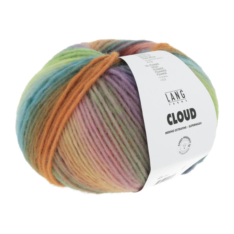Lang Yarns CLOUD Merino extrafine 100g/260m Merino Schurwolle weich flauschig Chunky