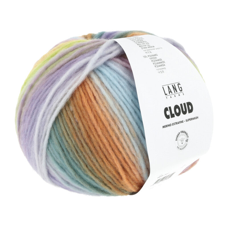 Lang Yarns CLOUD Merino extrafine 100g/260m Merino Schurwolle weich flauschig Chunky