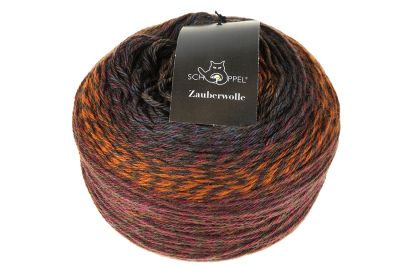 SCHOPPEL Zauberwolle  Schurwolle Merino LL100g/250m NS 3,0 - 4,0 mm weich warm Stricken Häkeln Tücher Schals Pulli Farbverlaufs Garn bunt