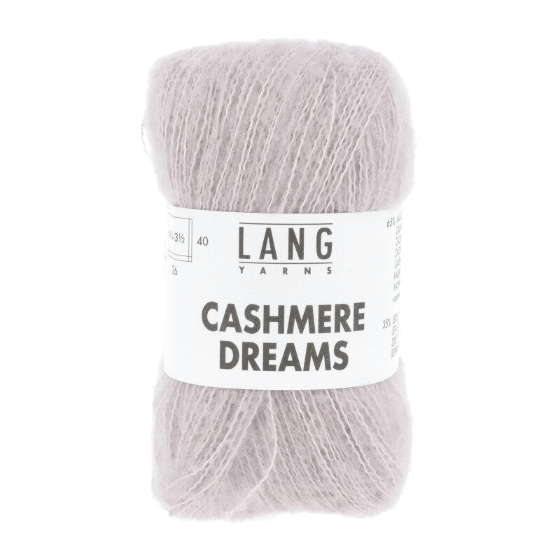 Lang Yarns CASHMERE DREAMS Luxusgarn LL 25g/290m Kaschmir Seide weich edel kuschelig Fine 3,0 - 3,5 mm