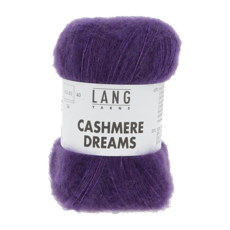 Lang Yarns CASHMERE DREAMS Luxusgarn LL 25g/290m Kaschmir Seide weich edel kuschelig Fine 3,0 - 3,5 mm