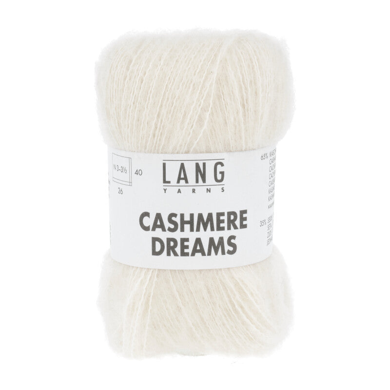 Lang Yarns CASHMERE DREAMS Luxusgarn LL 25g/290m Kaschmir Seide weich edel kuschelig Fine 3,0 - 3,5 mm