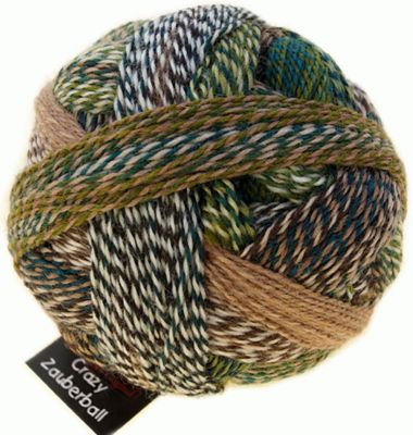 SCHOPPEL Zauberball Crazy Schurwolle 100g/420m Farbverlaufsgarn Socken