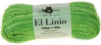SCHOPPEL El Linio 50g/150m Leinen  Nadelstärke 3 - 4 mm  weich edel Sommergarn