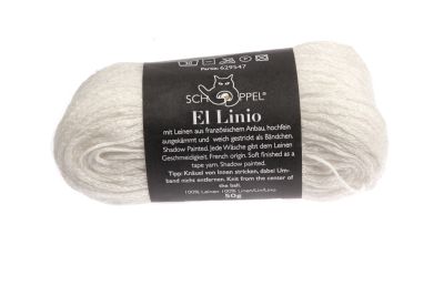 SCHOPPEL El Linio 50g/150m Leinen  Nadelstärke 3 - 4 mm  weich edel Sommergarn