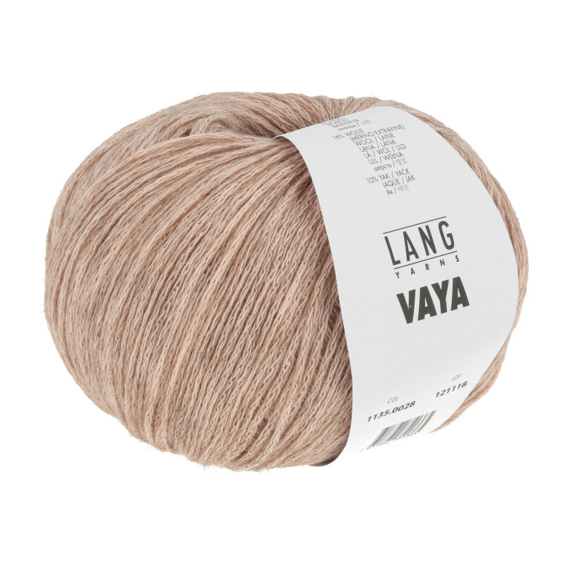 Lang Yarns VAYA 50g/200m Baumwolle Merino extrafine Yak 3,5 - 4,0 mm DK fein leicht edel