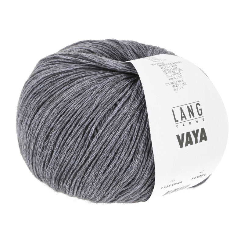 Lang Yarns VAYA 50g/200m Baumwolle Merino extrafine Yak 3,5 - 4,0 mm DK fein leicht edel