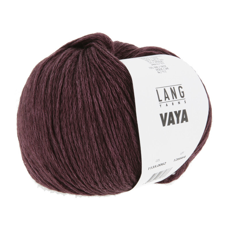 Lang Yarns VAYA 50g/200m Baumwolle Merino extrafine Yak 3,5 - 4,0 mm fein leicht edel