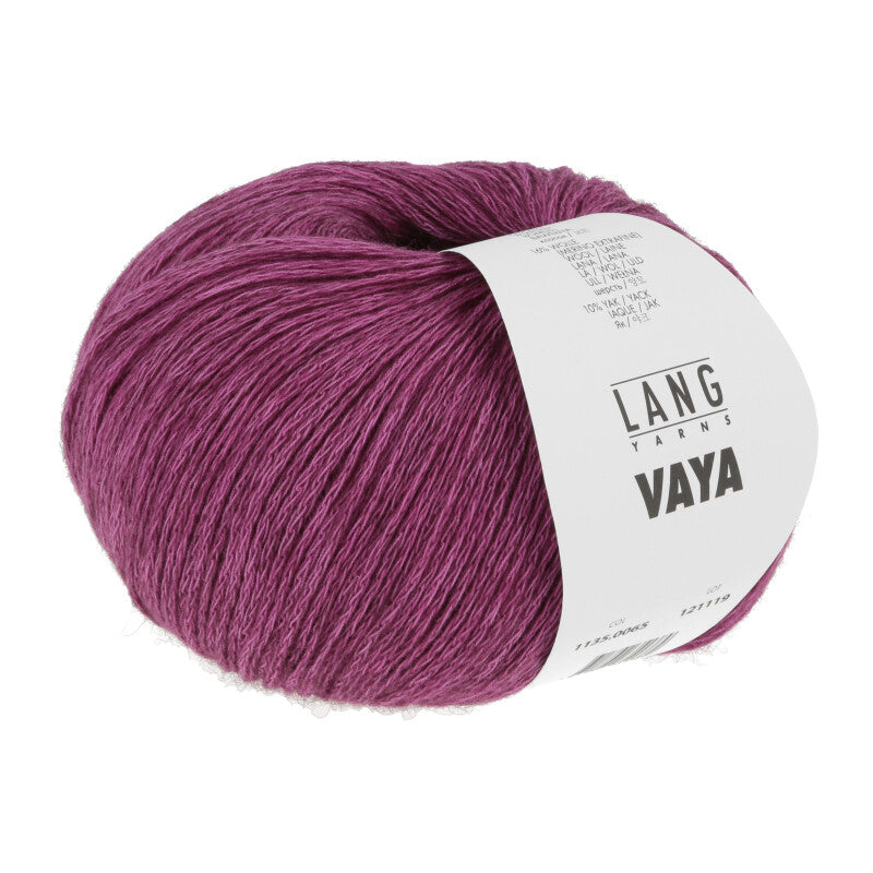 Lang Yarns VAYA 50g/200m Baumwolle Merino extrafine Yak 3,5 - 4,0 mm DK fein leicht edel