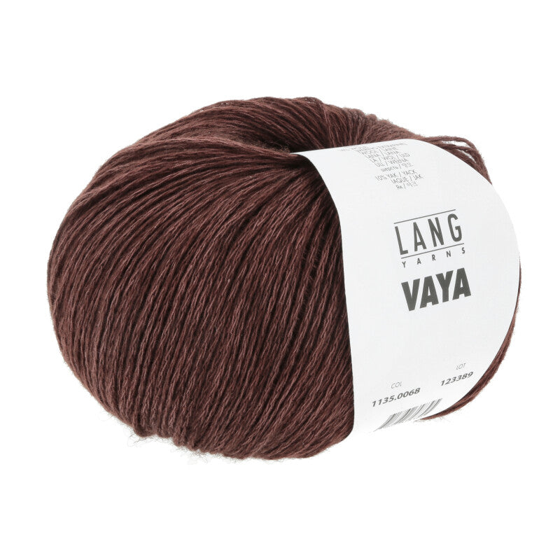 Lang Yarns VAYA 50g/200m Baumwolle Merino extrafine Yak 3,5 - 4,0 mm fein leicht edel