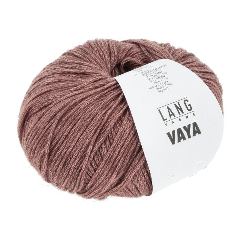 Lang Yarns VAYA 50g/200m Baumwolle Merino extrafine Yak 3,5 - 4,0 mm DK fein leicht edel