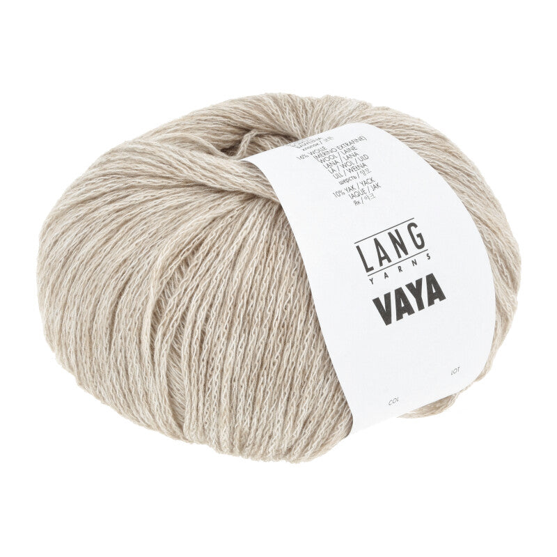 Lang Yarns VAYA 50g/200m Baumwolle Merino extrafine Yak 3,5 - 4,0 mm DK fein leicht edel