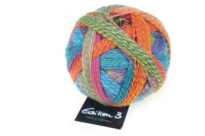 Edition 3 SCHOPPEL 50g/150m NS 3 - 3,5mm Merino extrafine sehr weich bunt