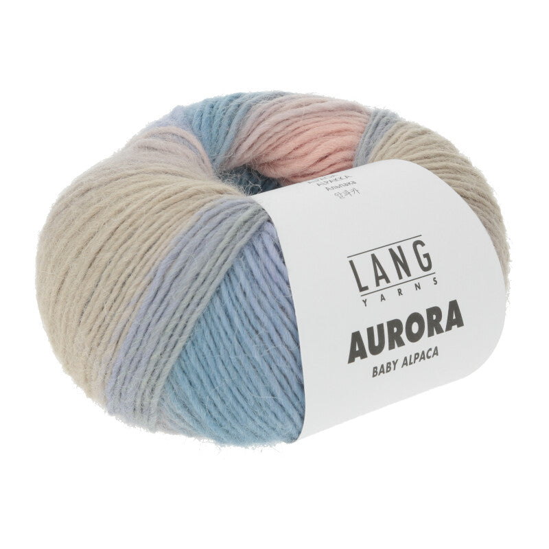 Lang Yarns AURORA Baby Alpaca 50g/160m sehr weich leicht Ganzjahresgarn DK
