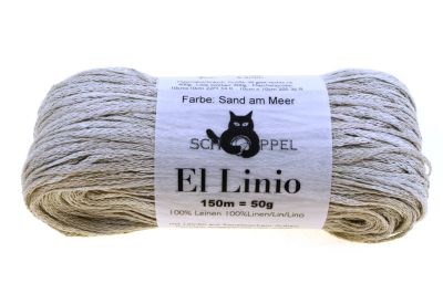 SCHOPPEL El Linio 50g/150m Leinen  Nadelstärke 3 - 4 mm  weich edel Sommergarn