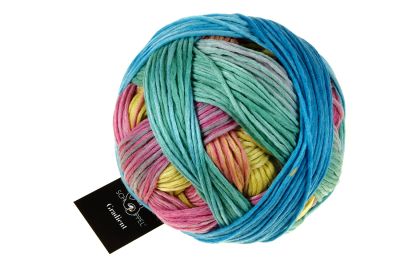 SCHOPPEL Gradient Schurwolle Merino Lauflänge 100g/260m  NS 3,5-4,5mm  Farbverlaufsgarn weich