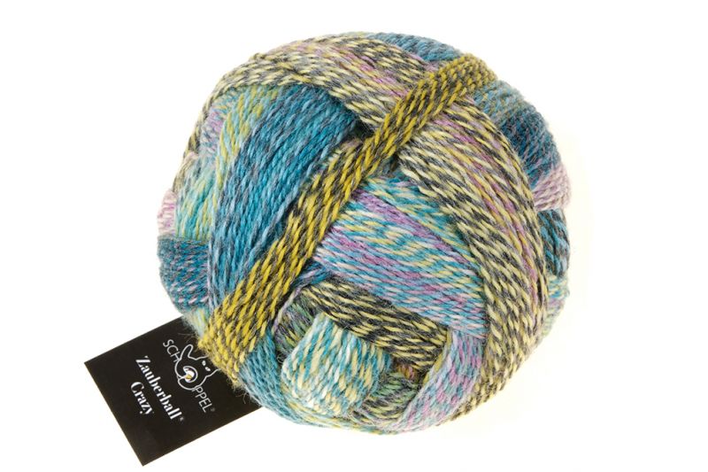 SCHOPPEL Zauberball Crazy Schurwolle 100g/420m Farbverlaufsgarn Socken