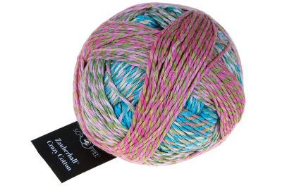 SCHOPPEL Zauberball Crazy Cotton 100g/210m Baumwolle NS 3 - 4 mm Farbverlaufsgarn