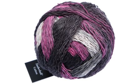 SCHOPPEL Zauberball Cotton 100g/420m reine Baumwolle NS 2 - 3 mm Farbverlaufsgarn