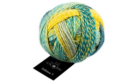 Edition 3 SCHOPPEL 50g/150m NS 3 - 3,5mm Merino extrafine sehr weich bunt