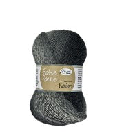 Sockenwolle RELLANA Flotte Socke Kolibri 420m/100g superwash bunt Muster aus dem Knäuel 4-fach