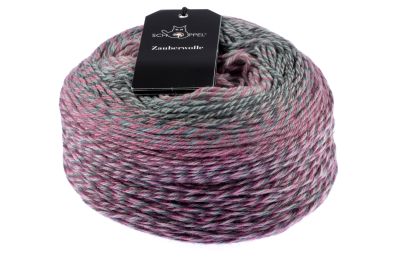 SCHOPPEL Zauberwolle  Schurwolle Merino LL100g/250m NS 3,0 - 4,0 mm weich warm Stricken Häkeln Tücher Schals Pulli Farbverlaufs Garn bunt