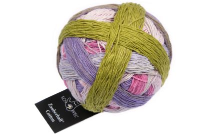 SCHOPPEL Zauberball Cotton 100g/420m reine Baumwolle NS 2 - 3 mm Farbverlaufsgarn