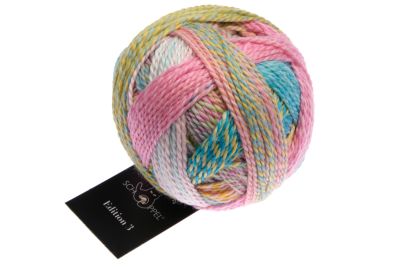 Edition 3 SCHOPPEL 50g/150m NS 3 - 3,5mm Merino extrafine sehr weich bunt