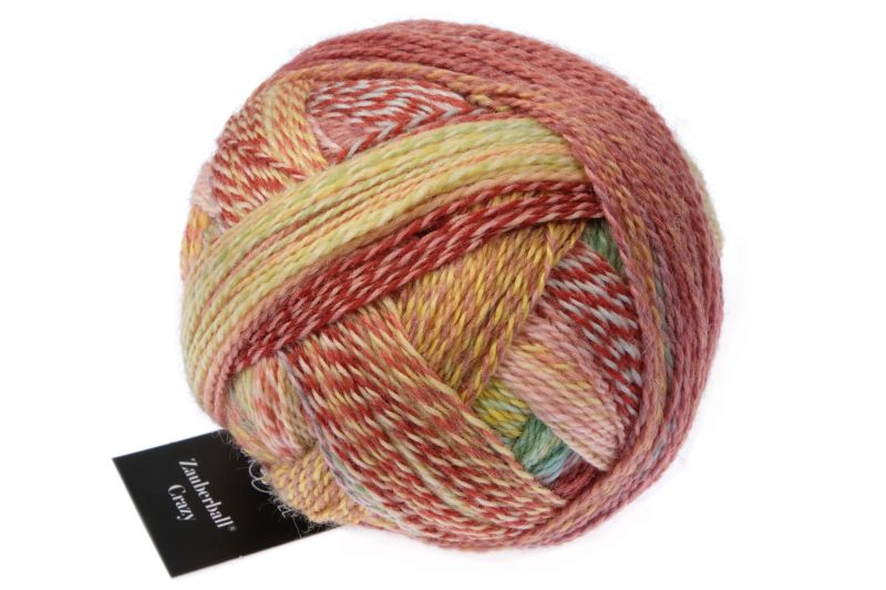 SCHOPPEL Zauberball Crazy Schurwolle 100g/420m Farbverlaufsgarn Socken