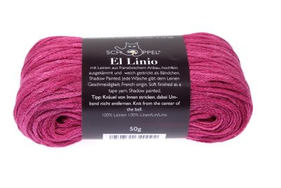 SCHOPPEL El Linio 50g/150m Leinen  Nadelstärke 3 - 4 mm  weich edel Sommergarn