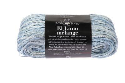 SCHOPPEL El Linio 50g/150m Leinen  Nadelstärke 3 - 4 mm  weich edel Sommergarn