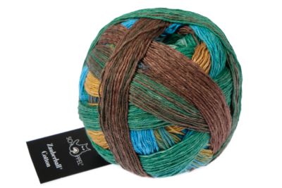 SCHOPPEL Zauberball Cotton 100g/420m reine Baumwolle NS 2 - 3 mm Farbverlaufsgarn