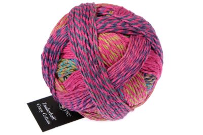SCHOPPEL Zauberball Crazy Cotton 100g/210m Baumwolle NS 3 - 4 mm Farbverlaufsgarn