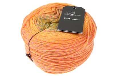 SCHOPPEL Zauberwolle  Schurwolle Merino LL100g/250m NS 3,0 - 4,0 mm weich warm Stricken Häkeln Tücher Schals Pulli Farbverlaufs Garn bunt