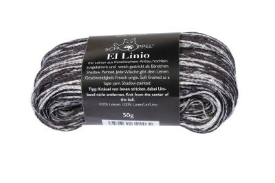 SCHOPPEL El Linio 50g/150m Leinen  Nadelstärke 3 - 4 mm  weich edel Sommergarn