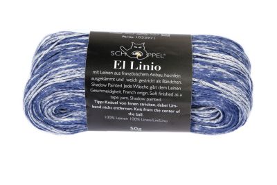 SCHOPPEL El Linio 50g/150m Leinen  Nadelstärke 3 - 4 mm  weich edel Sommergarn