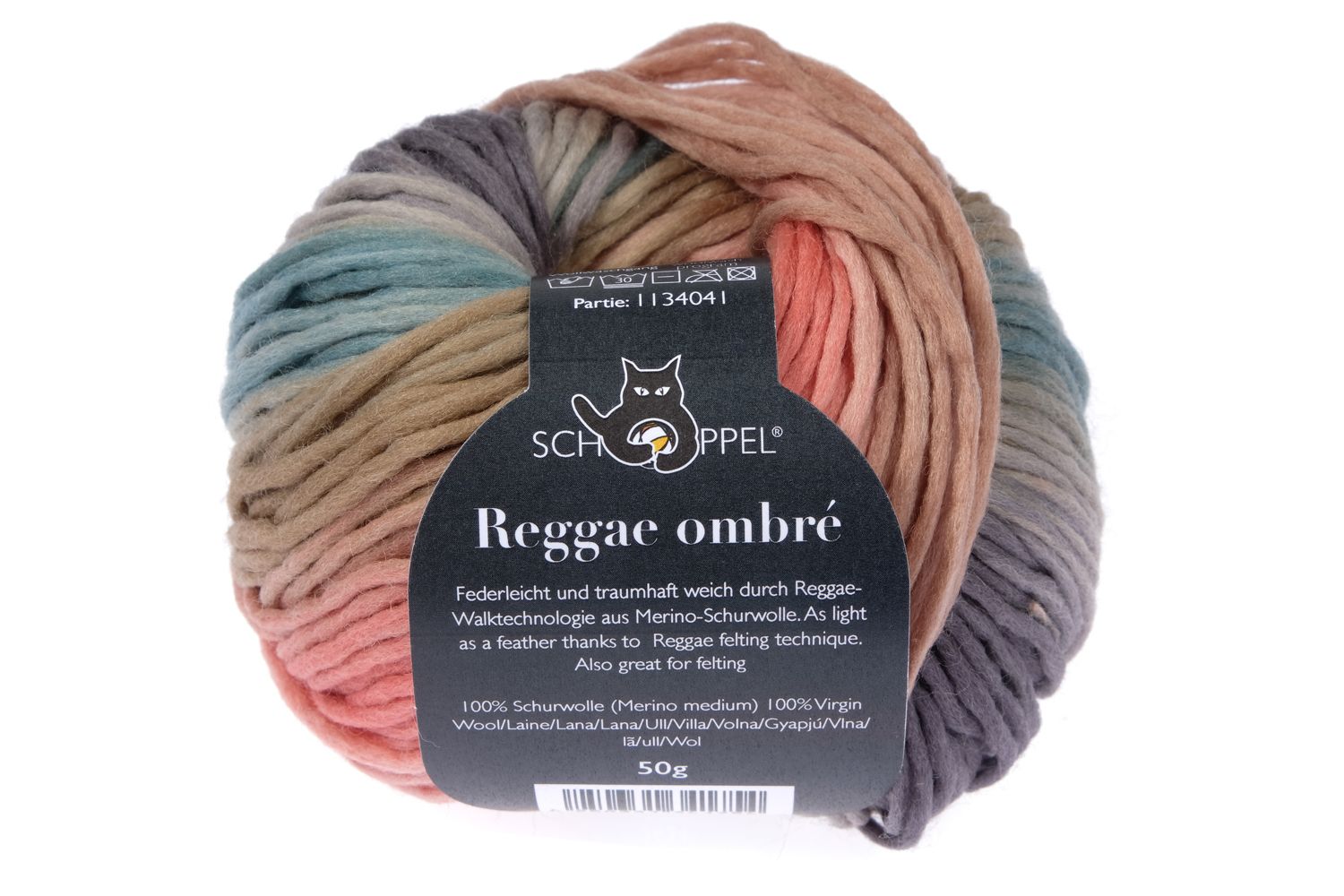 SCHOPPEL Reggae ombré 50g/100m Merino Farbverlauf Nadelstärke 5 -  6 mm weich