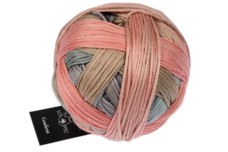 SCHOPPEL Gradient Schurwolle Merino Lauflänge 100g/260m  NS 3,5-4,5mm  Farbverlaufsgarn weich