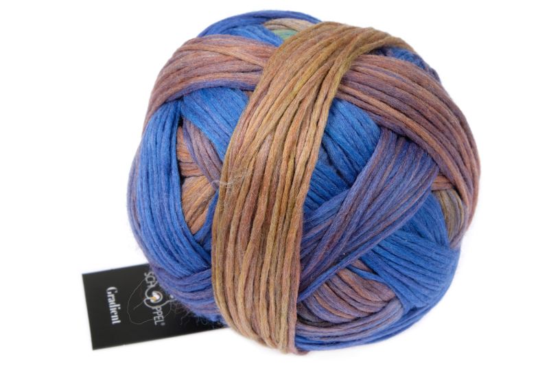 SCHOPPEL Gradient Schurwolle Merino Lauflänge 100g/260m  NS 3,5-4,5mm  Farbverlaufsgarn weich