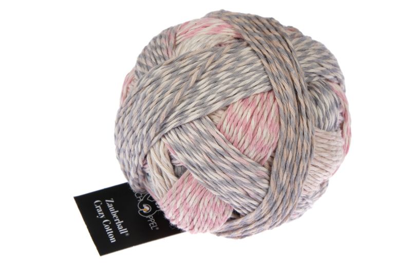 SCHOPPEL Zauberball Crazy Cotton 100g/210m Baumwolle NS 3 - 4 mm Farbverlaufsgarn