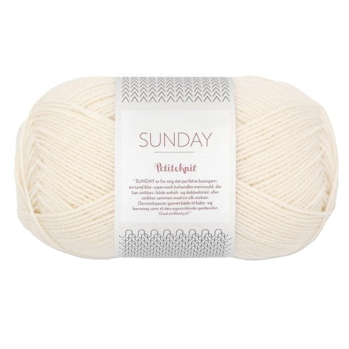 Sandnes Garn SUNDAY by PetiteKnit 50g/235m Merinowolle Fingering leicht dünn mulsingfrei non-superwash