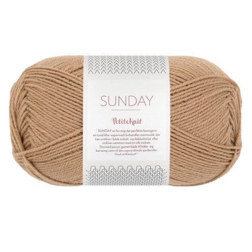 Sandnes Garn SUNDAY by PetiteKnit 50g/235m Merinowolle Fingering leicht dünn mulsingfrei non-superwash