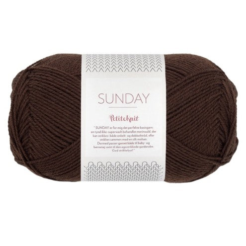 Sandnes Garn SUNDAY by PetiteKnit 50g/235m Merinowolle Fingering leicht dünn mulsingfrei non-superwash