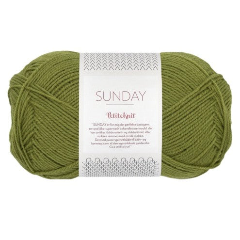 Sandnes Garn SUNDAY by PetiteKnit 50g/235m Merinowolle Fingering leicht dünn mulsingfrei non-superwash