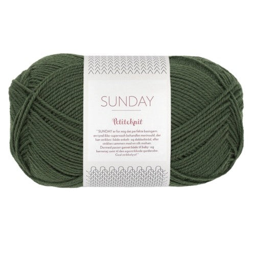 Sandnes Garn SUNDAY by PetiteKnit 50g/235m Merinowolle Fingering leicht dünn mulsingfrei non-superwash